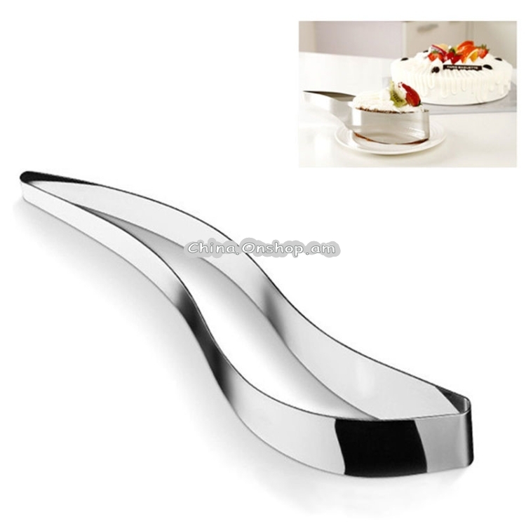 Stainless Steel Integrated Cake-cutting Leaf-shaped Cutter Equalizer