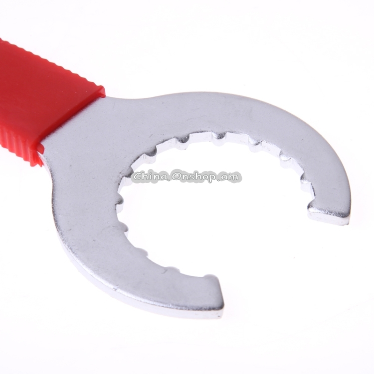 Three-in-one Bicycle Integrated Bottom Shaft Flywheel Fixed Wrench Tail Hook Tool