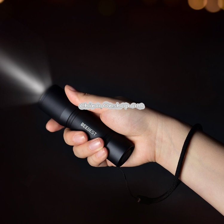 Original Xiaomi BEEBEST Portable Flashlight,Support Three-gear Mode