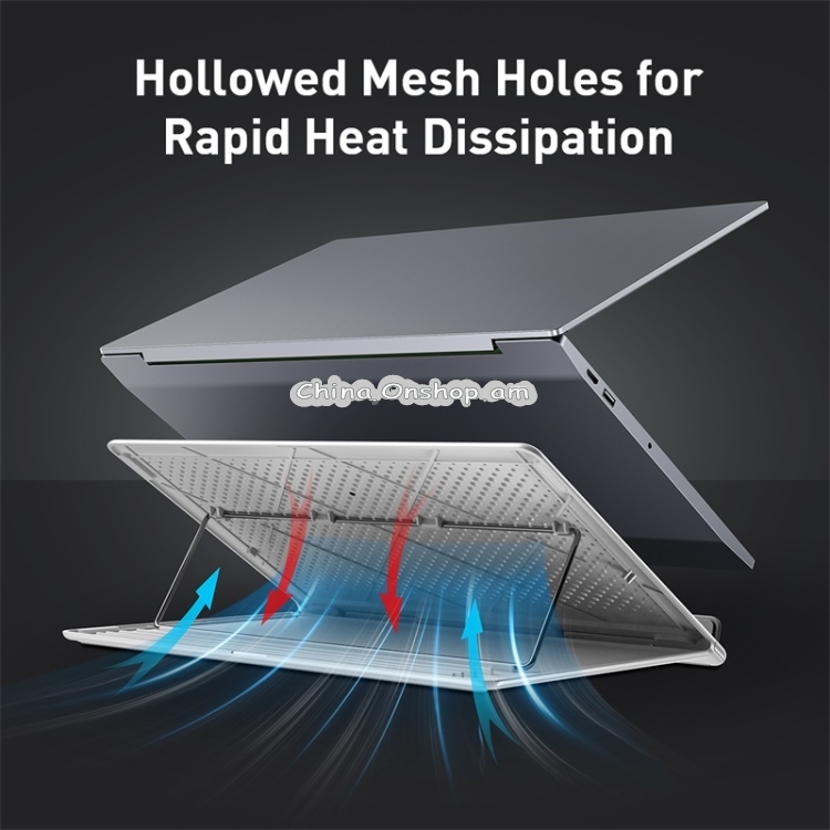 Baseus Lets go Foldable Hollow Mesh Design Laptop Stand Holder