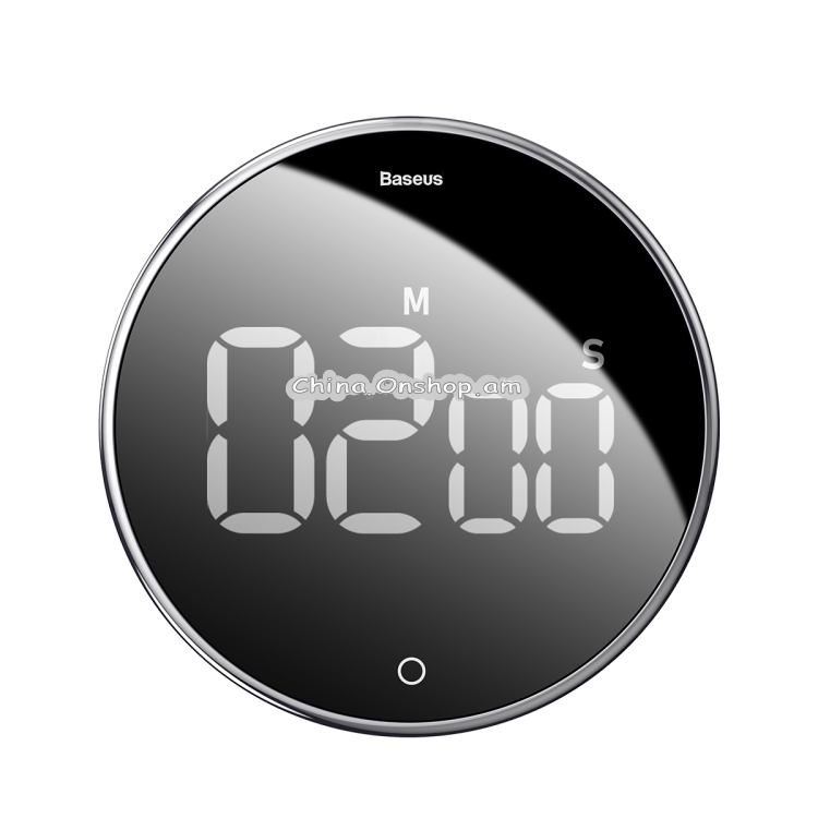 Baseus ACDJS-01 Black Yao Spin Countdown Timer LCD Screen