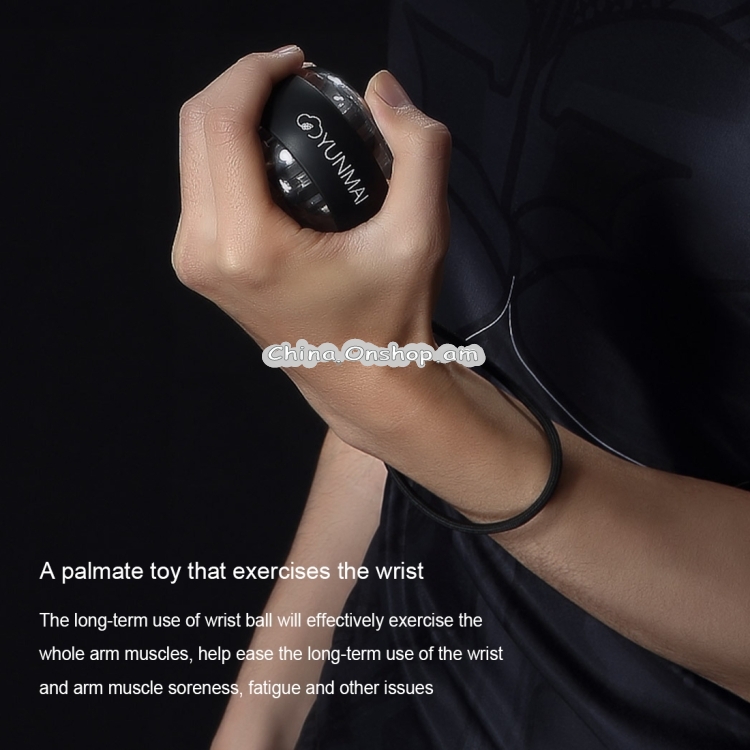 Original Xiaomi Mijia Yunmai Wrist Trainer LED Gyroball Essential Spinner Gyroscopic Forearm Exerciser Gyro Ball