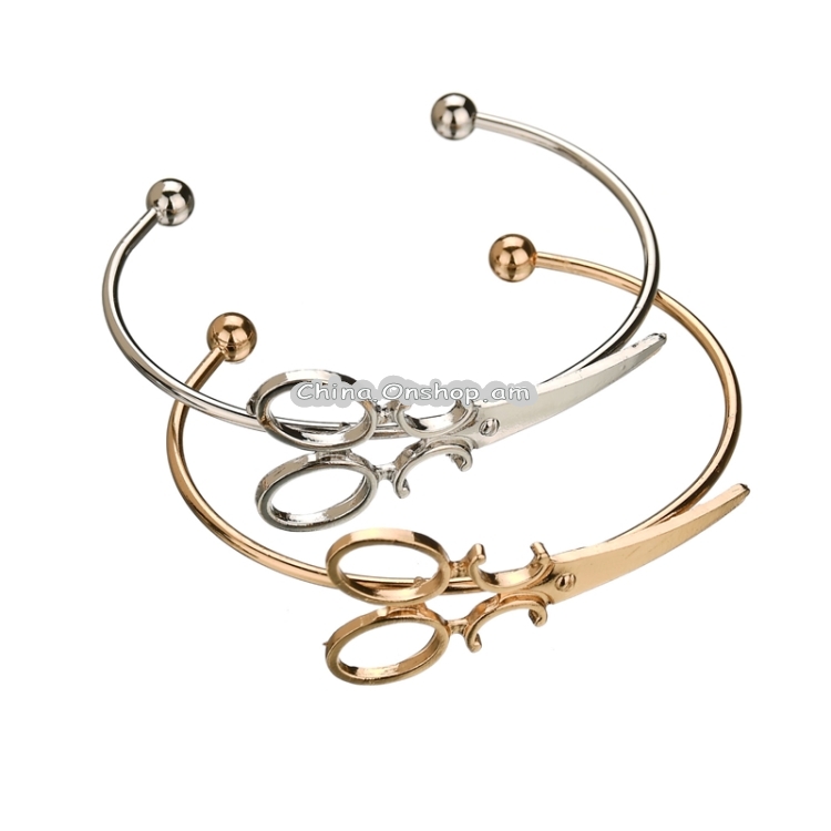 Minimalist Openings Bracelets Scissors Bracelets Jewelry
