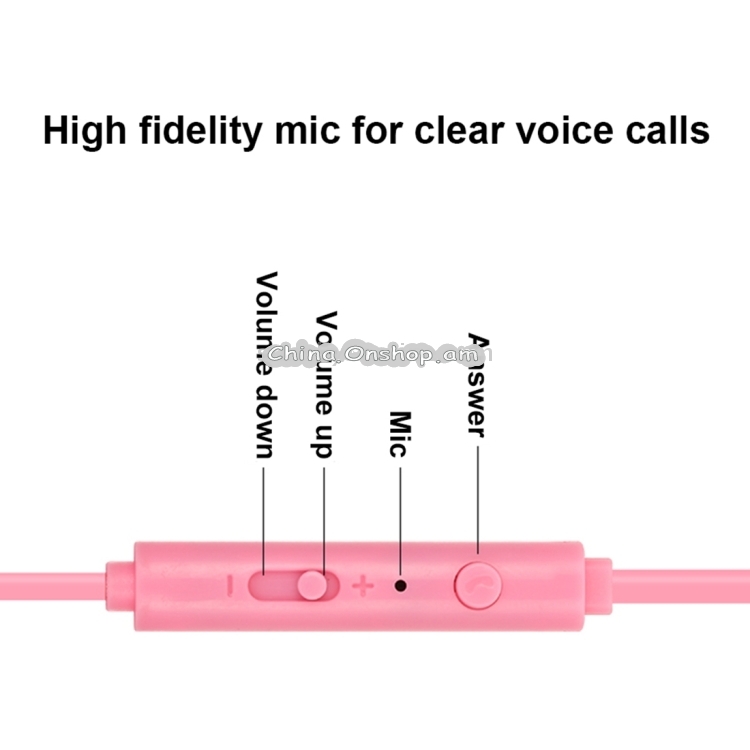 JOYROOM EL112 Conch Shape 3.5mm In-Ear Plastic Earphone with Mic