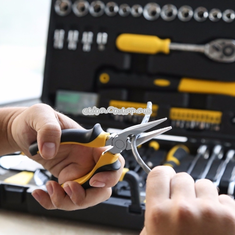CREST Screwdriver Pliers Hammer Repair Tool Combination Set