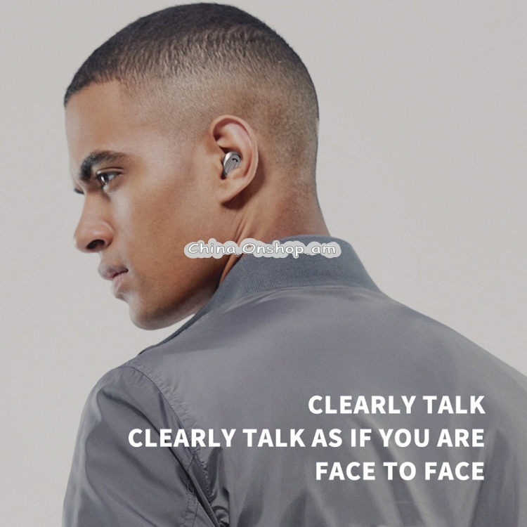 WK BS170 Bluetooth 4.2 Single Wireless Bluetooth Earphone, Support Call & Smart Voice Prompt & IOS Display Battery
