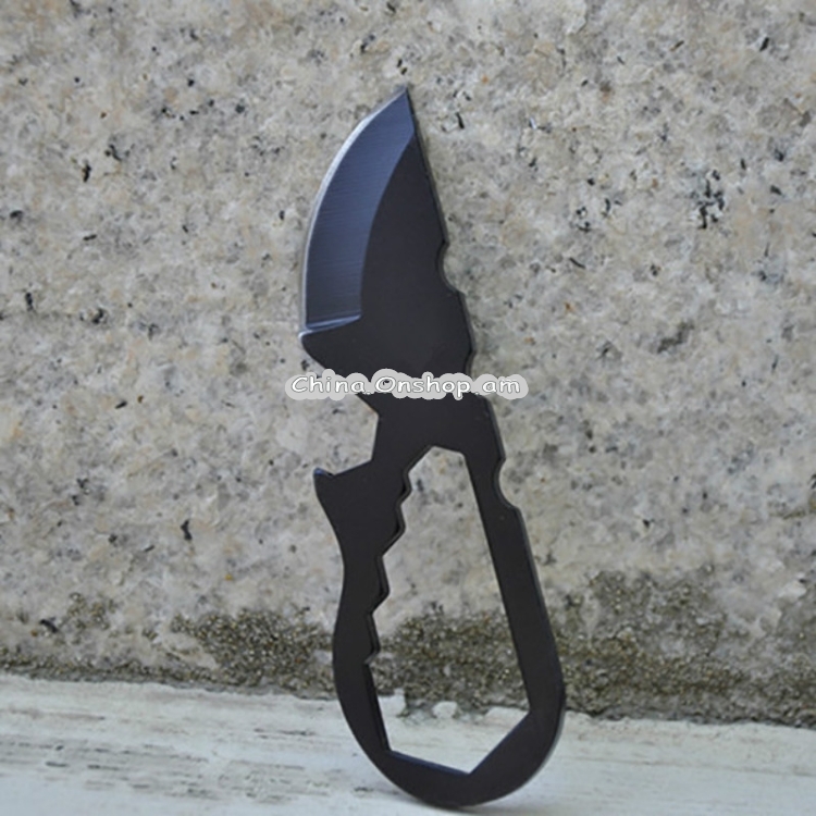 Portable Outdoor Survival Multifunctional Stainless Steel Bottle Opener Combination Card Small Gadget