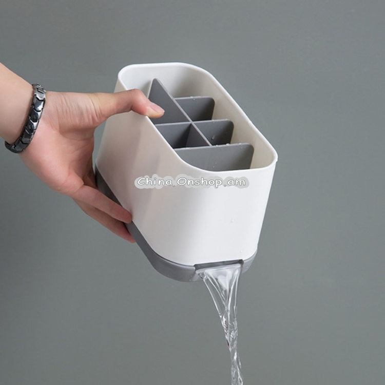 Removable Toothbrush Toothpaste Storage Toilet Set Shelf