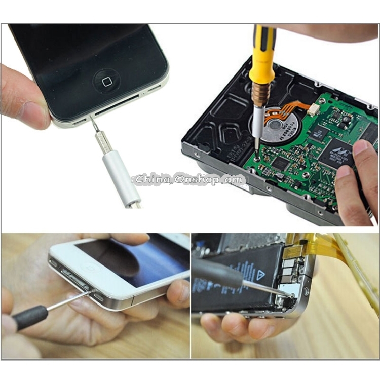 aisilin 32 in 1 Multi-bits Interchangeable Screwdriver Repair Tool Set for iPhone 6 & 6S / iPhone 5 & 5S / Mobile Phone