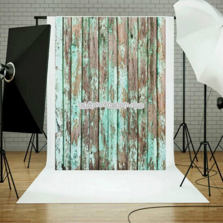 Photo Studio Prop Wood Grain Background Cloth, Size:1.5m x 2.1m