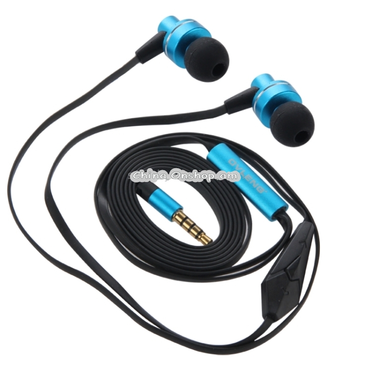 OVLENG Stereo Hands-free Earphone with Mic, Length: 1.2m