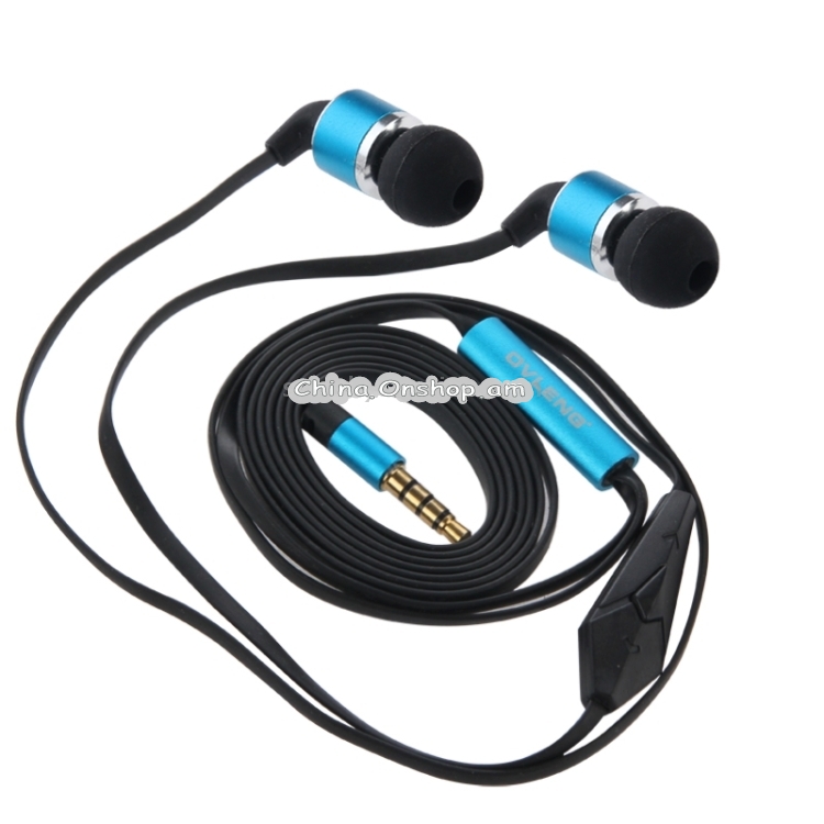 OVLENG Stereo Hands-free Earphone with Mic, Length: 1.2m