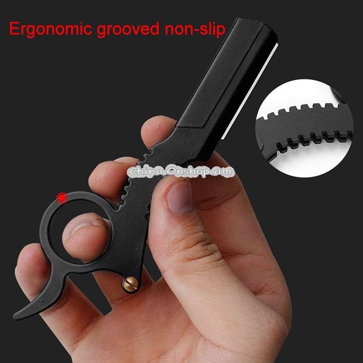 Stainless Steel Vintage Razor Thumb Razor