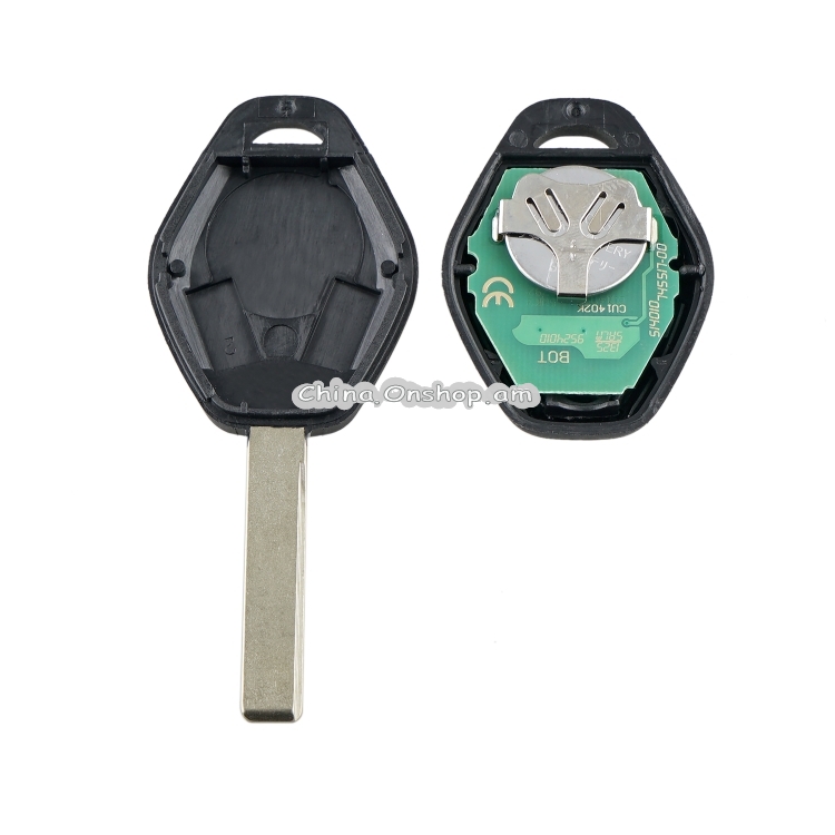 For BMW EWS System Intelligent Remote Control Car Key with Integrated Chip & Battery, Frequency