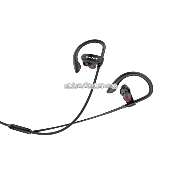 AWEI ES-160I HIFI Hanging Music Earphone (Black)