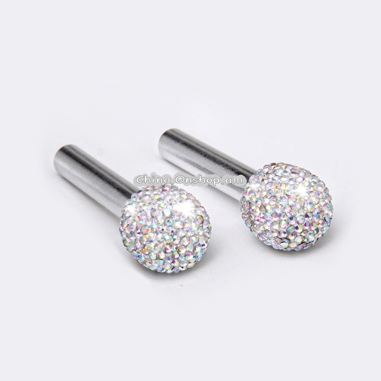 Crystal Car Aluminium Alloy Door Lock Modified Decoration