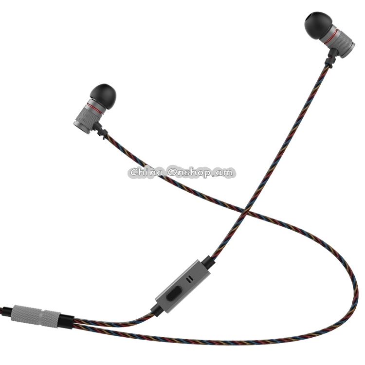 awei ES-660i TPE Weave In-ear Wire Control Earphone with Mic