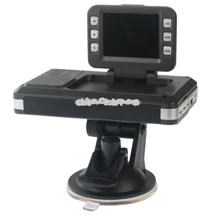 STR8500 HD 720P 30fps 2.0 inch LCD Radar Detector DVR with Laser + GPS Logger