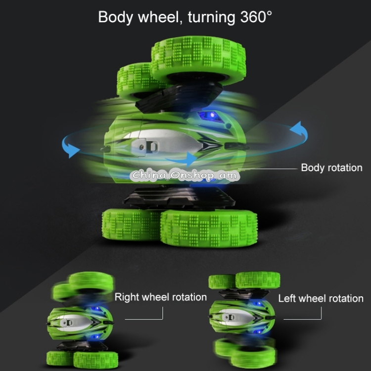 C2 2.4Ghz Double-sided Body Design RC Car Remote Control Vehicle Toy