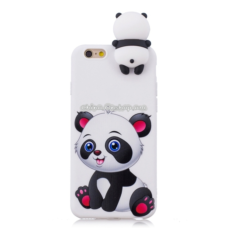 For iPhone 6 Plus Shockproof Cartoon TPU Protective Case