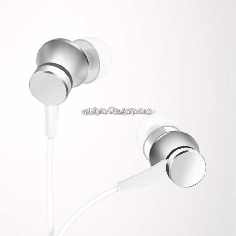 Original Xiaomi Mi In-Ear Headphones Basic Earphone with Wire Control + Mic, Support Answering and Rejecting Call