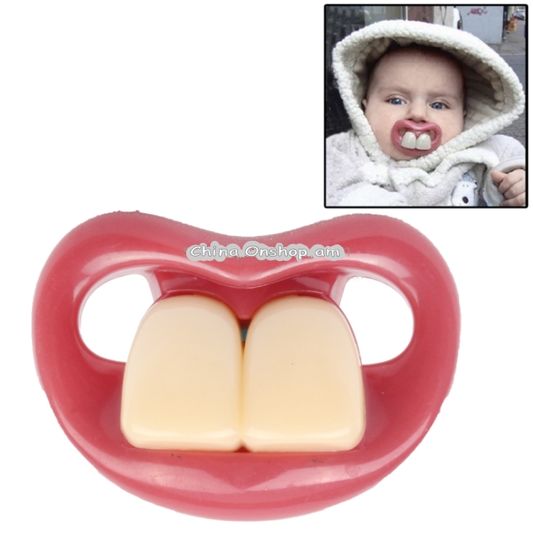 Safe Funny Two Front Teeth Silicone Baby Nipple Safe Funny Two Front Teeth Silicone Baby Nipple