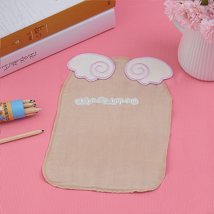 Cotton Yarn Butterfly Wings Pattern Sweat-absorbent Back Towel for Child