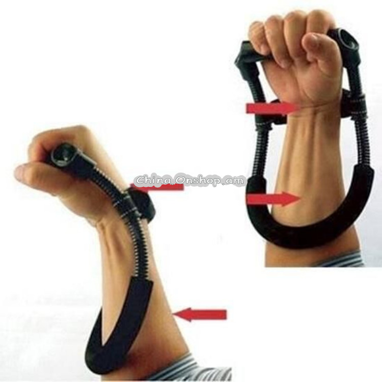 Stainless Steel Hand Wrist Strength Fitness Training Exerciser Devices
