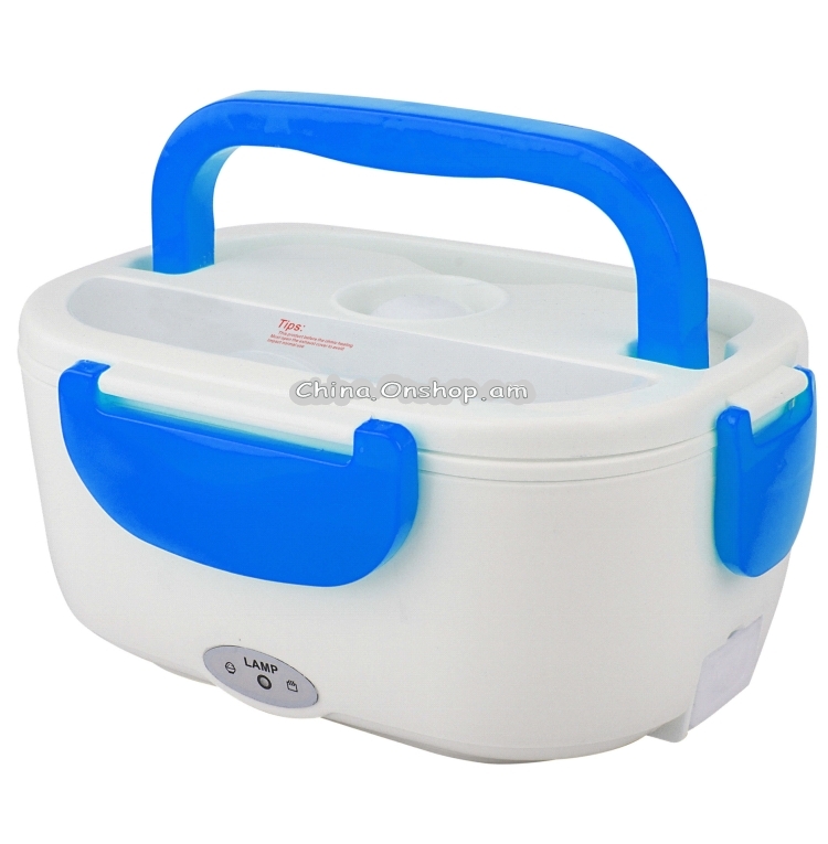 Portable Lunch Box Food Container Car Electric Heating Food Warmer Rice Container 220V