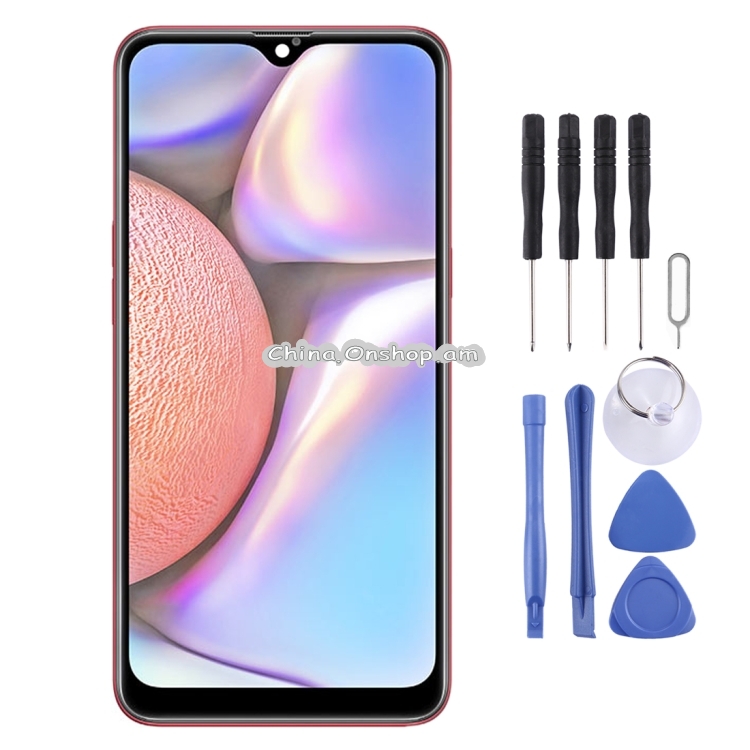 Original IPS LCD Material LCD Screen and Digitizer Full Assembly for Galaxy A10s