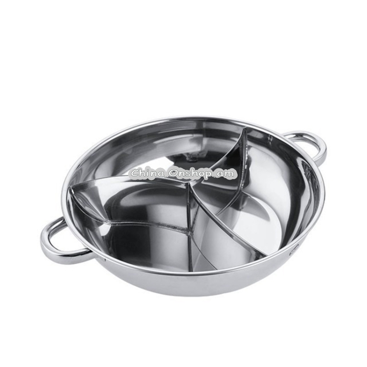 Spicy Sannomiya Hot Pot Basin Soup Pot Party Cooking Tools, Size:Thicker Diameter
