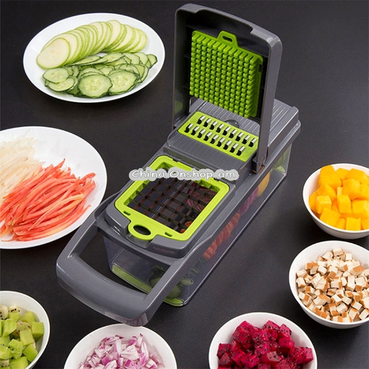 Vegetable Cutter Kitchen Slicer Fruit Cutter Potato Peeler Carrot Cheese Grater Vegetable Slicer