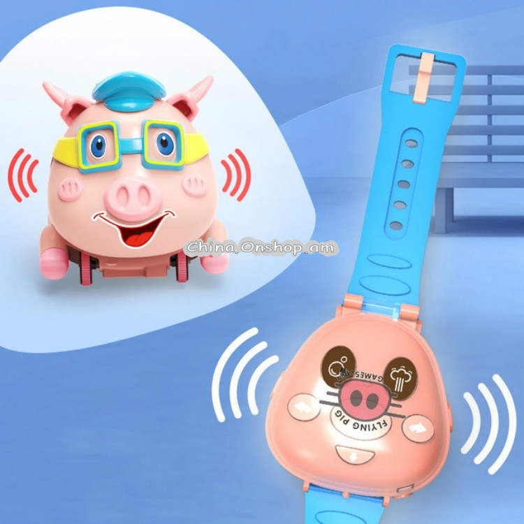 Electric Meteor Spray Bubble Pig Remote Control Bubble Blowing Machine
