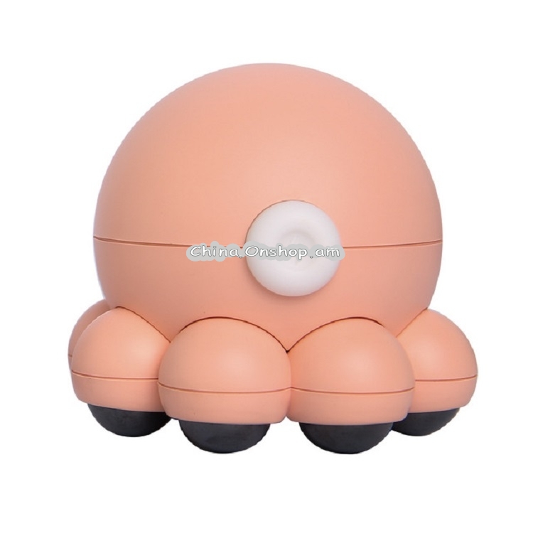 Small Octopus Shoulder and Neck Massager Multifunctional Household Hot Compress Cervical Massager