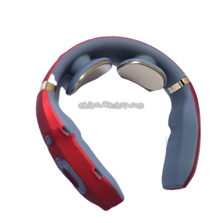 Cervical Vertebra Massager Charging Intelligent Pulse Physiotherapy Instrument Electromagnetic Vibration Neck Protector, Colour