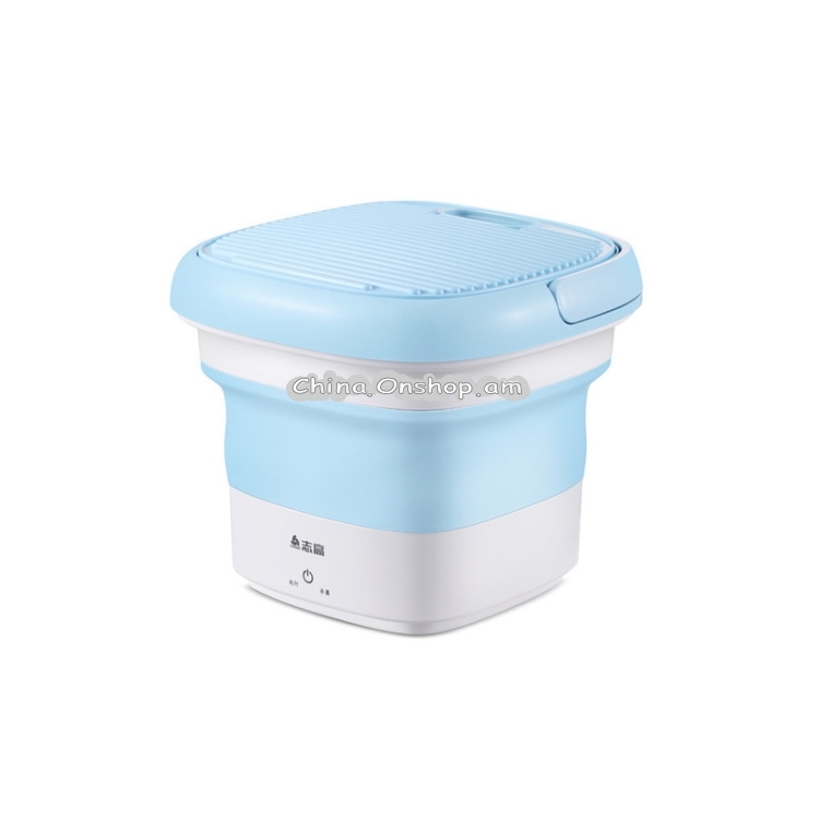 CHIGO ZGBX-803 Portable Mini Automatic Folding Bucket Type Travel Washing Machine Underpants Sock Disinfect Laundry