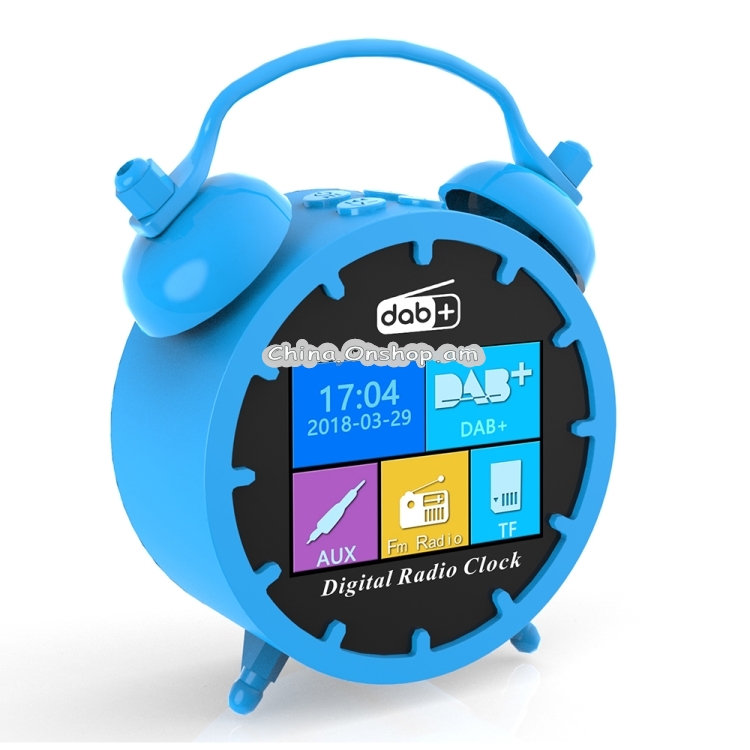 DAB-A3 European Version Bluetooth Alarm Clock DAB/DAB+ Digital Radio Support TF Card / FM