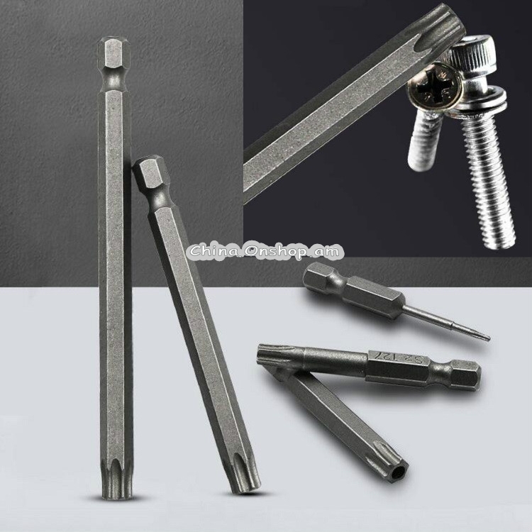 12 PCS 50mm Plum Blossom Hollow Bit Multifunctional Peeling Bit Set