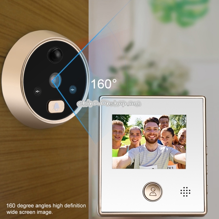 SY-1 3.0 inch Screen Video Visual Doorbell, Support Night Vision & Motion Detection & Multi-languages