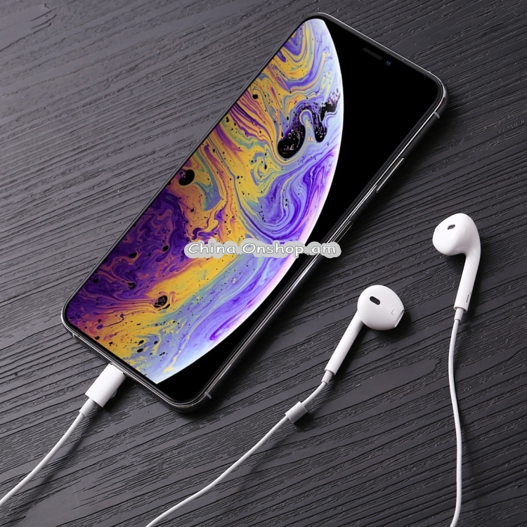 GL069 8 Pin Port Bluetooth Module Pop-up Window Wired Stereo Earphones with Mic