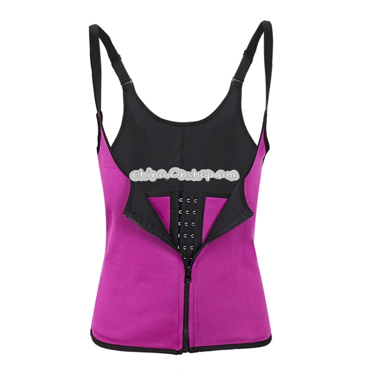 Rubber Underwear Belly Belt Back Buckle Corset