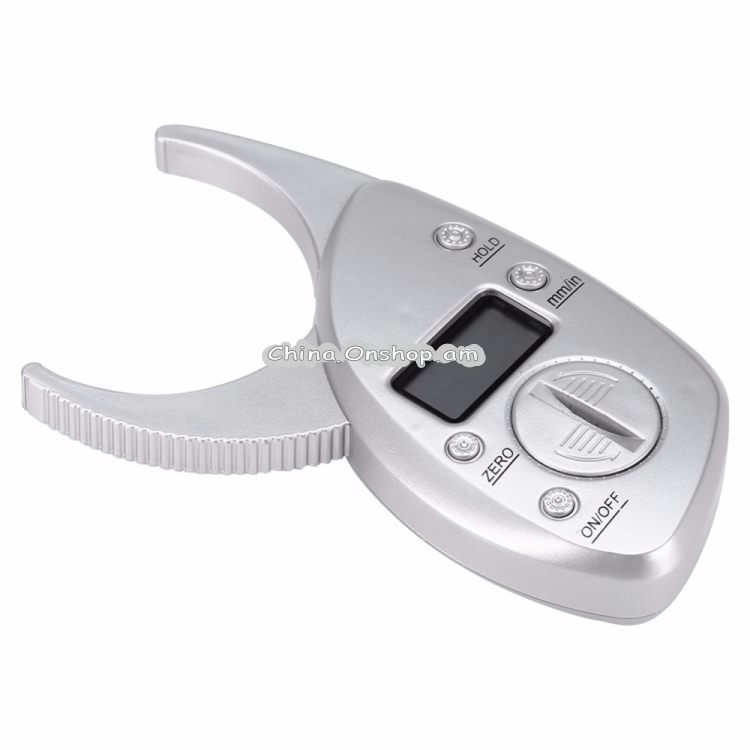 0-50MM Electronic Digital Display Fat Measurement Caliper Waist Circumference Ruler