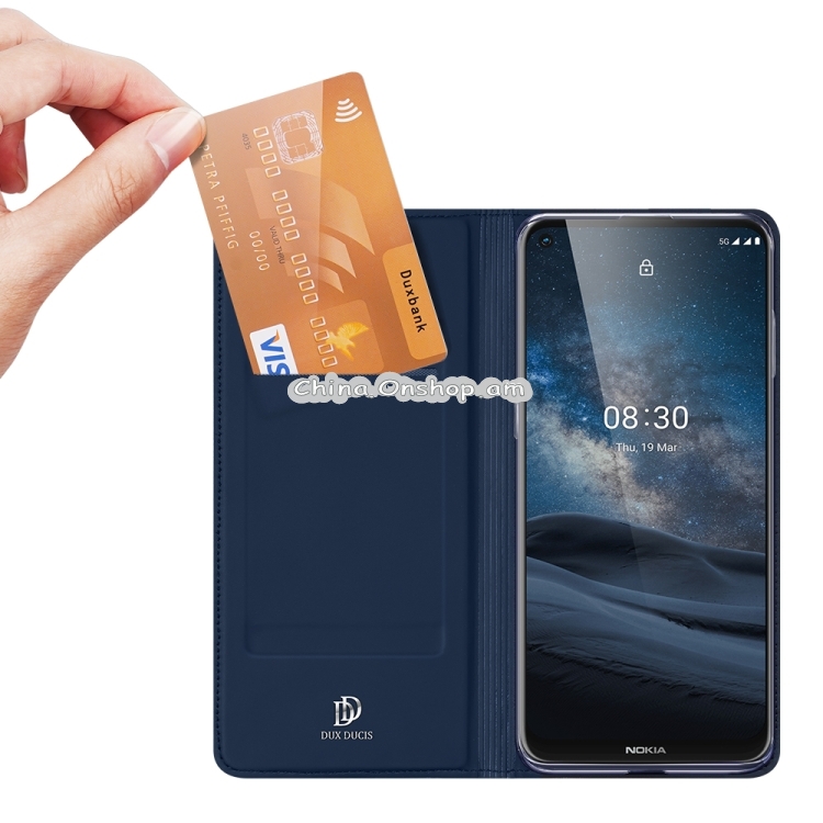 For Nokia 8.3 5G DUX DUCIS Skin Pro Series Horizontal Flip PU + TPU Leather Case, with Holder & Card Slots