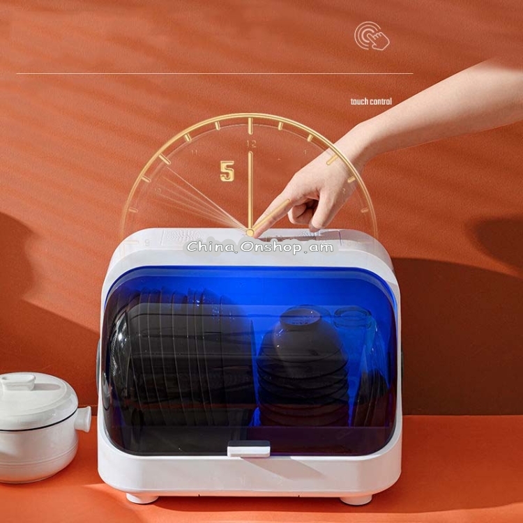Kitchen Disinfection Bowl Dish Rack Tableware Storage Box Cupboard Storage Drain Rack