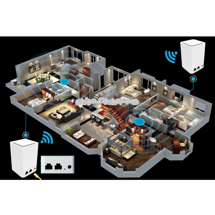 PIXLINK WR11 300Mbps Home WiFi Wireless Signal Relay Amplifier Booster, Plug Type