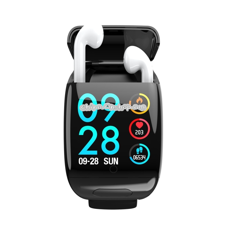 G36 0.96 inch Color Screen Smart Watch with Bluetooth Headset, Support Call Reminder/Sleep Monitoring/Remote Control Selfie/Blood Oxygen Monitoring/Blood Oxygen Monitoring