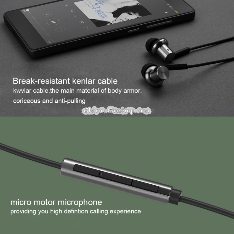 Original Xiaomi Mi In-Ear Headphones Multi-unit Circle Iron Mixed Piston Wire Control + MIC
