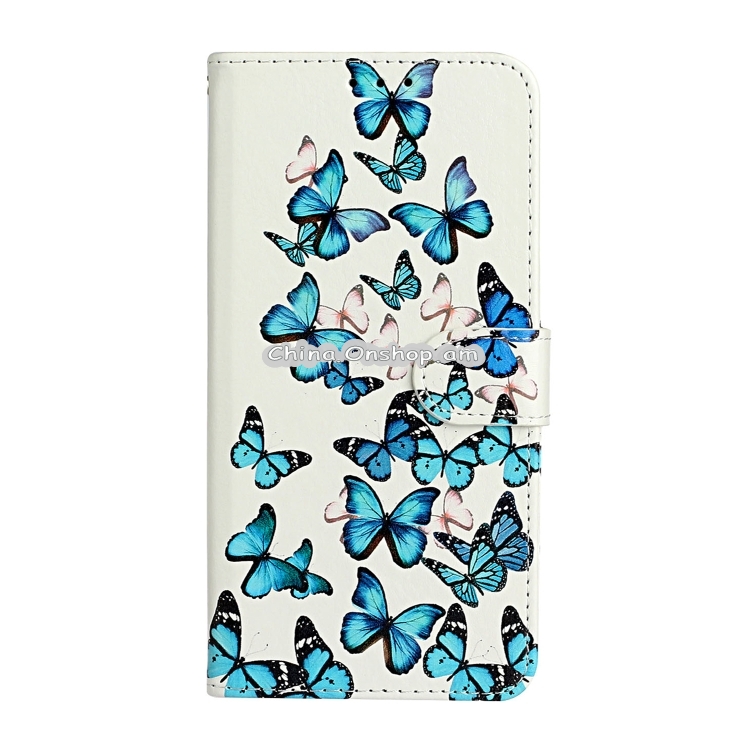 For Xiaomi Mi Note 10 Lite Colored Drawing Marble Pattern Horizontal Flip PU Leather Case with Holder & Card Slots & Wallet