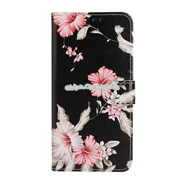 For Xiaomi Mi Note 10 Lite Colored Drawing Marble Pattern Horizontal Flip PU Leather Case with Holder & Card Slots & Wallet