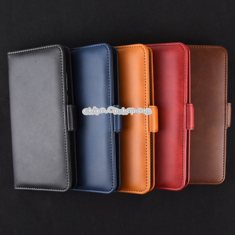 For Xiaomi Mi Note 10 Lite Dual-side Magnetic Buckle Horizontal Flip Leather Case with Holder & Card Slots & Wallet